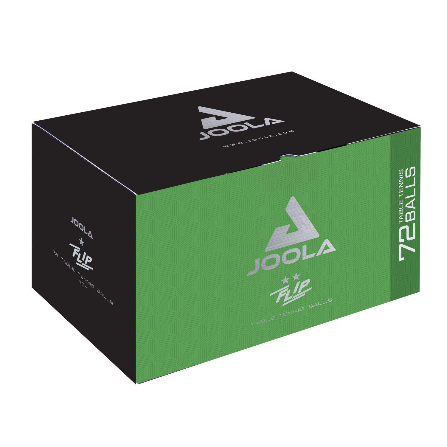 Joola Flip White 40 + 72 piłek, biały 44287