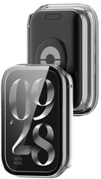 Bizon Etui ze szkłem do zegarka Case+Glass Watch do Xiaomi Mi Smart Band 9 Pro, przezroczyste
