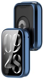Bizon Etui z osłoną ekranu Case Watch Felipe do Xiaomi Mi Smart Band 9 Pro, niebieskie