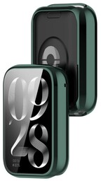 Bizon Etui z osłoną ekranu Case Watch Felipe do Xiaomi Mi Smart Band 9 Pro, zielone