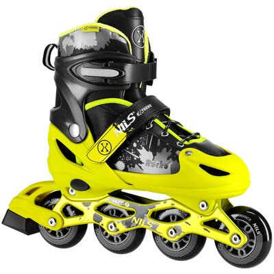 Łyżworolki NILS EXTREME NA18137A ( 39-42) Czarno-żółty