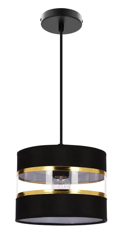 Czarna wisząca nowoczesna lampa - 9X D253 M0-K98