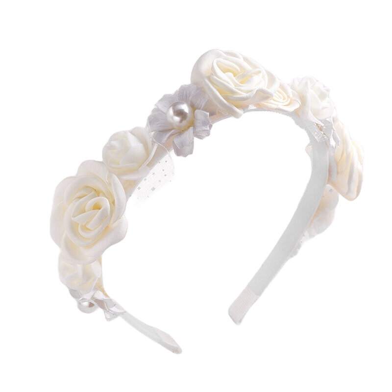 OPASKA DO WŁOSÓW damska ŚLUB kwiaty PANIEŃSKI