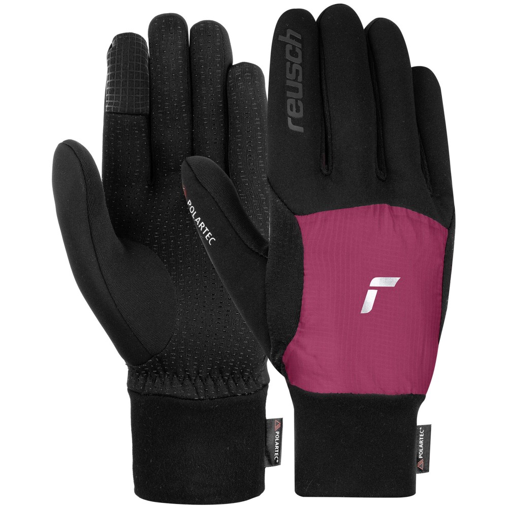 Rękawice multifunkcyjne Primaloft Reusch Garhwal Touch-Tec 7464 czarny/ różowy
