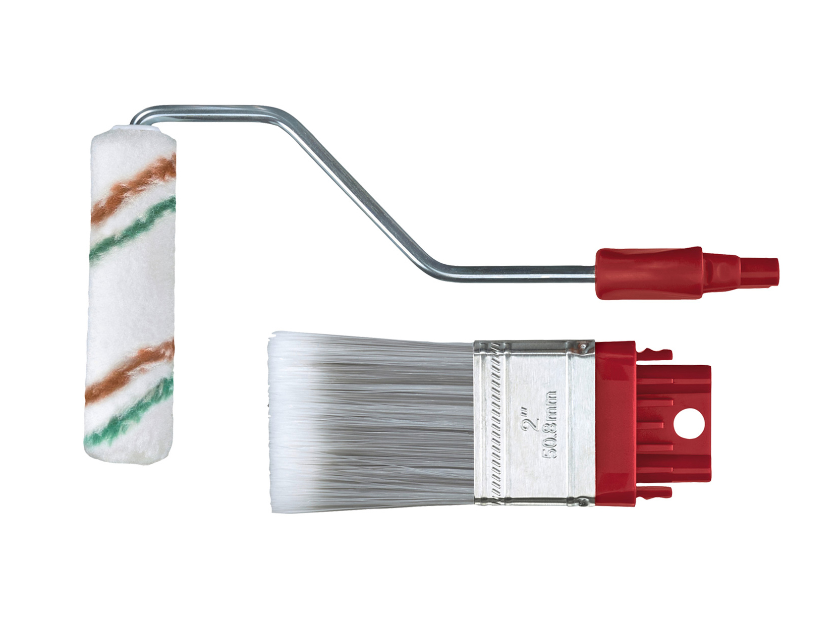 PARKSIDE® Pędzel malarski z ergonomicznym uchwytem (Głowice zamienne, 2 sztuki.)