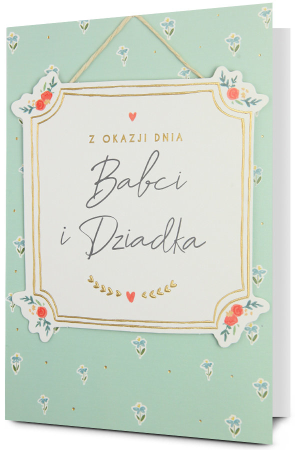 Kartka z okazji Dnia Babci i Dziadka HM3245