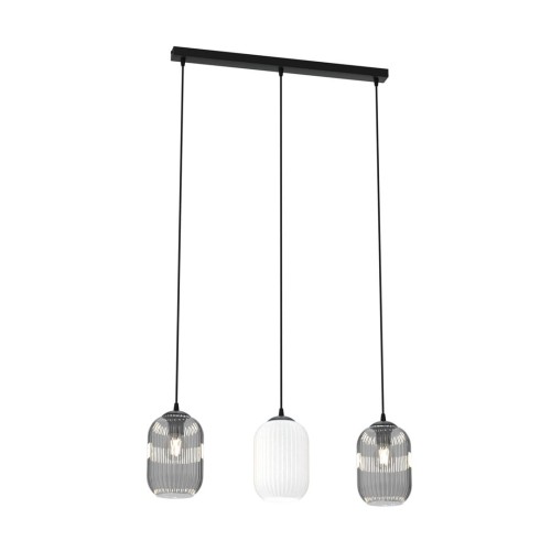Verdi lampa wisząca 3xE27 czarna/mix 1436/3