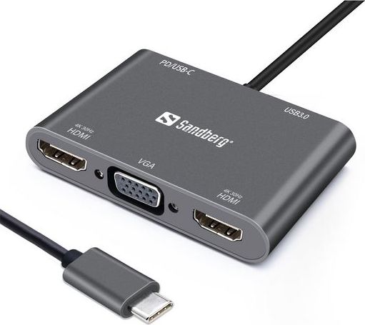 Stacja/replikator Sandberg USB-C 136-35