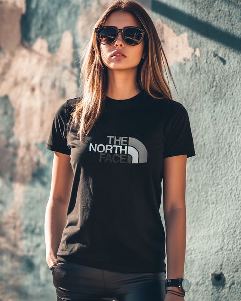 Koszulka damska czarna THE NORTH FACE t-shirt, NOWOŚĆ DLA KOBIET, L