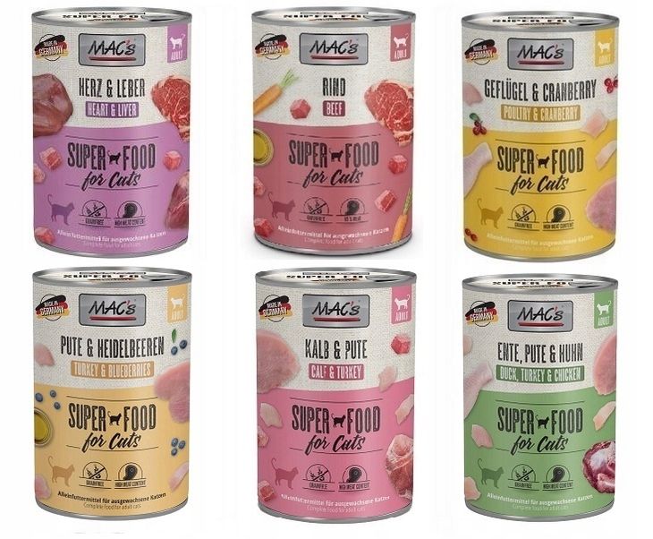 Mac´S Cat, 6 X 400 G - Pakiet Mieszany