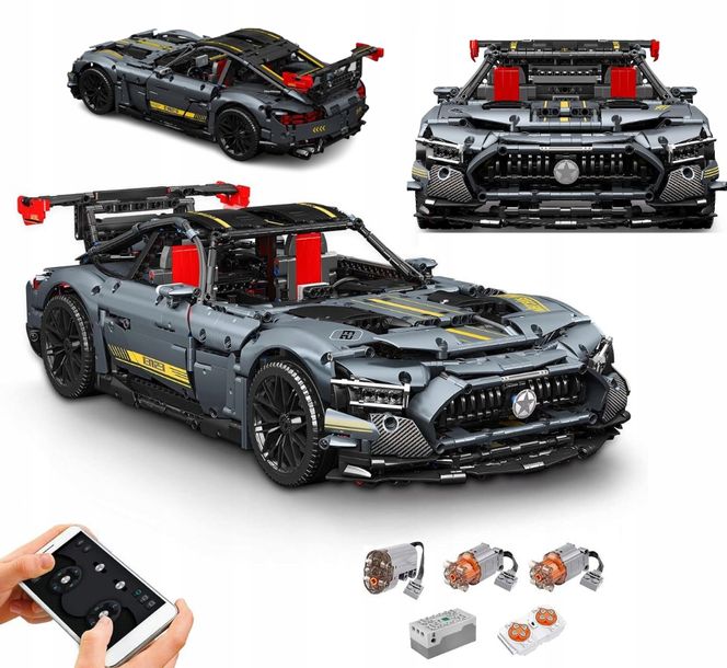 Klocki zdalnie sterowane Mercedes AMG GT Mould King 13123 2872el (2872PCS)