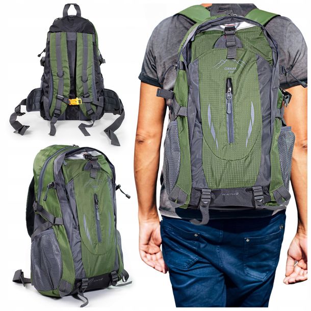 Plecak Turystyczny Trekkingowy Duży 40l Podróżny Na Górskie Wędrówki
