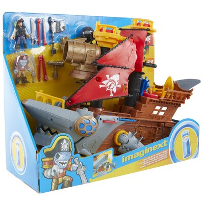 Fisher Price Fisher-Price Imx Rekin Statek Piratcki Dhh61 Wb4