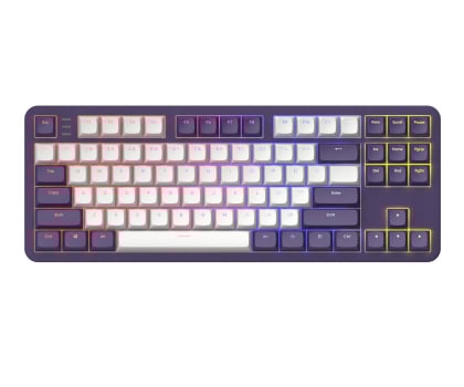Dark Project ALU87A Violet/White G3MS Mech RGB