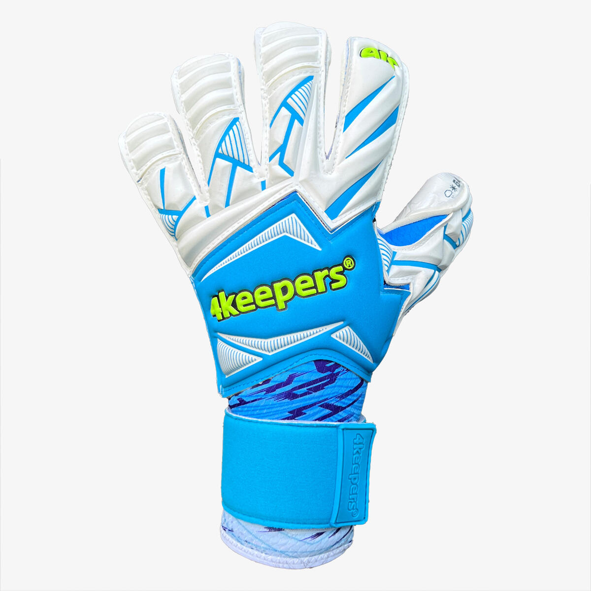 Rękawice bramkarskie 4keepers Force V1.25 FURY RF2G niebieskie WYSYŁKA W 24H 30 DNI NA ZWROT