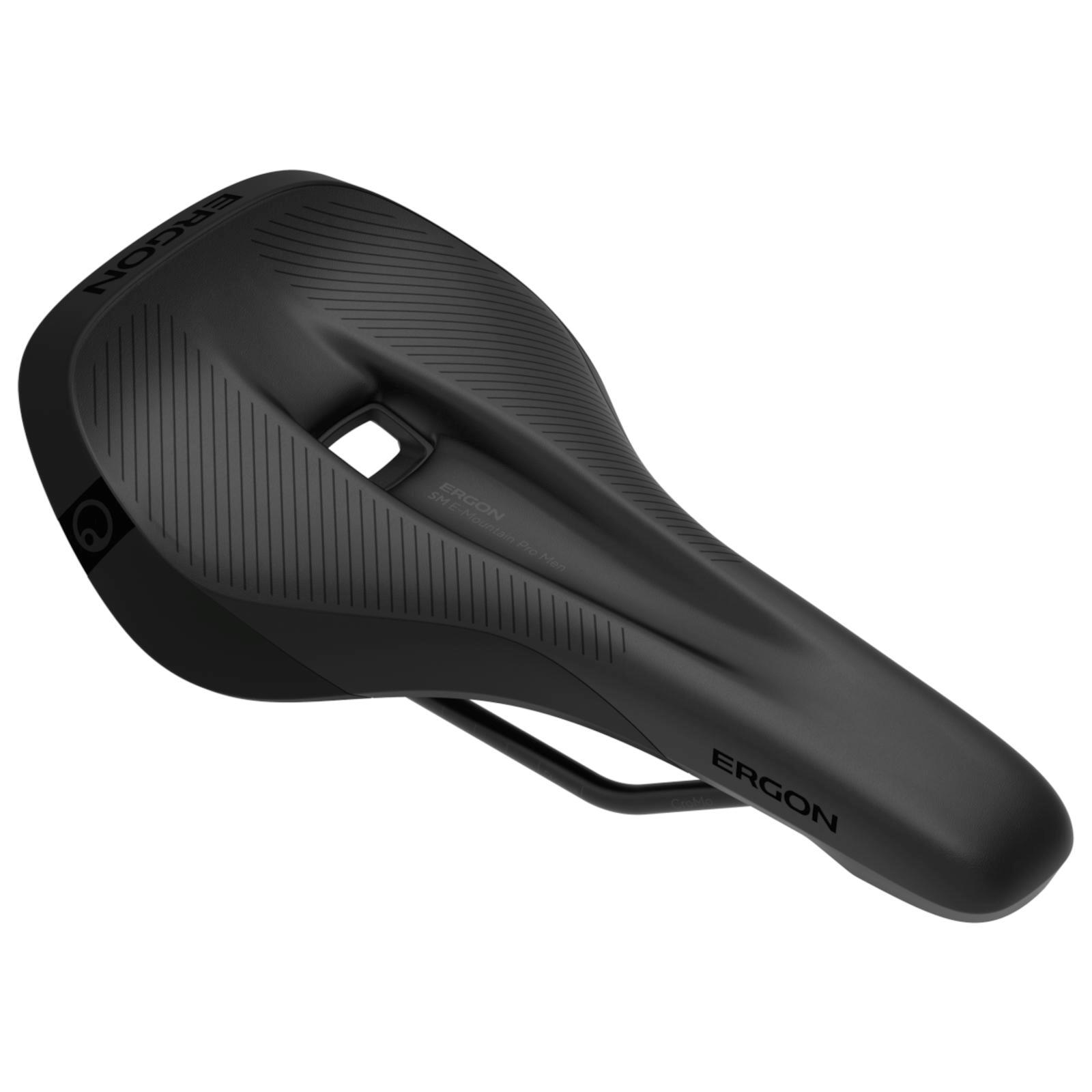 PRO Ergon Ergon SM E-Mountain Saddle Men, stealth S/M 2021 Siodełka do rowerów elektrycznych 44011065