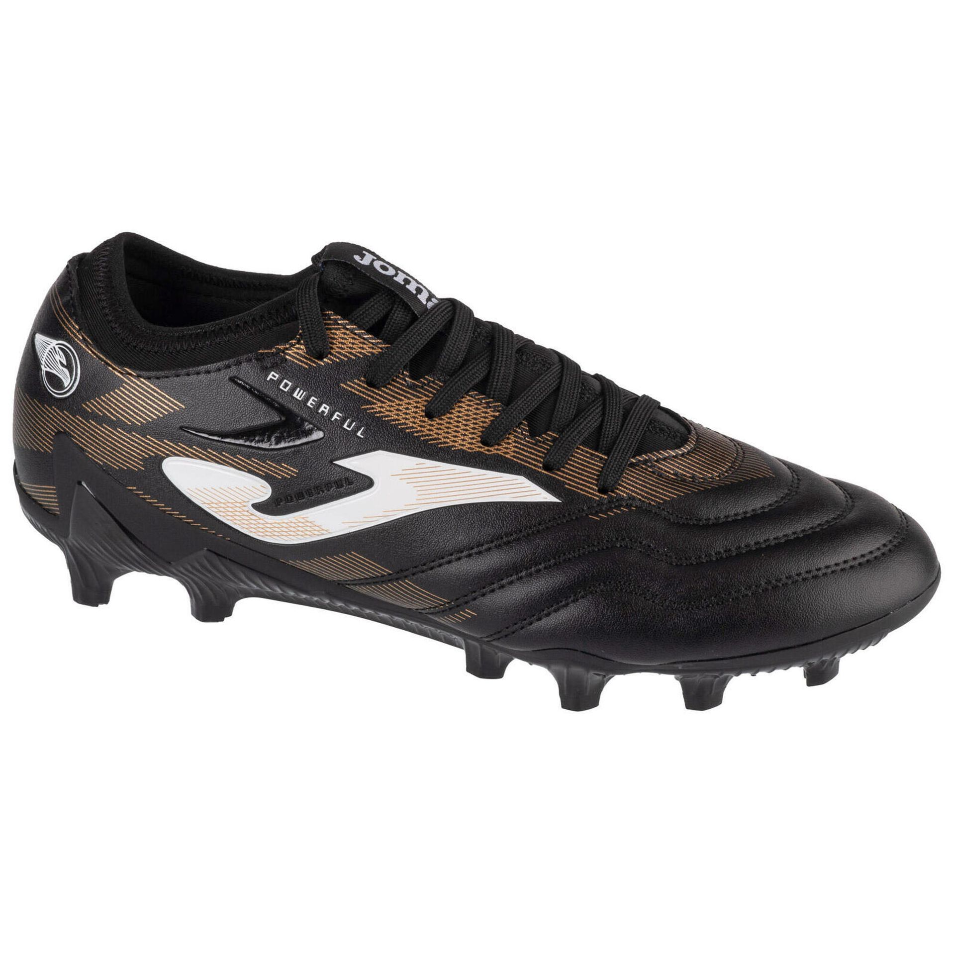 Joma Powerful 2401 FG POWW2401FG, Męskie, buty piłkarskie - korki, Czarne