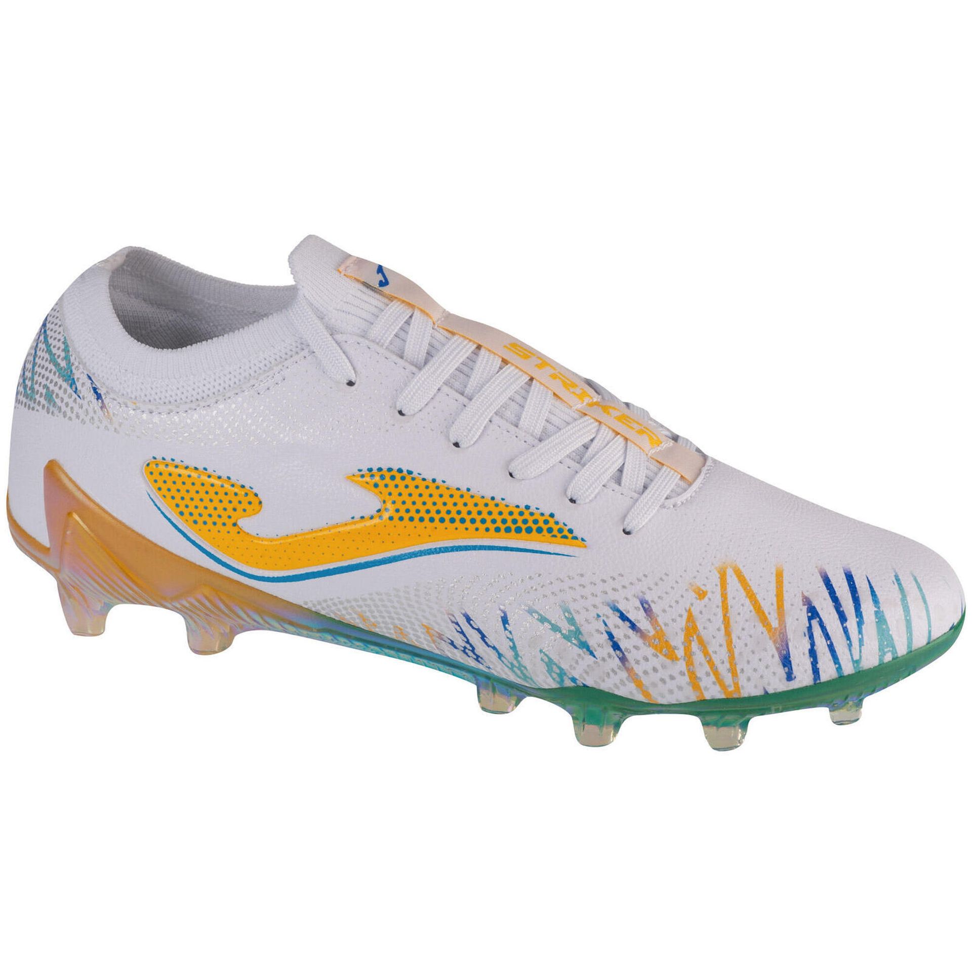 Joma Striker 2402 FG STRIKW2402FG, Męskie, buty piłkarskie - korki, Biały