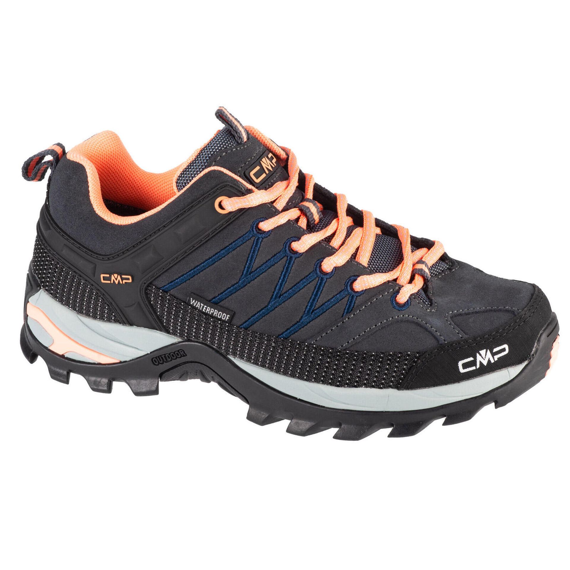 CMP Rigel Wp niskie buty trekkingowe damskie, Antracyt wschód słońca, 38 EU