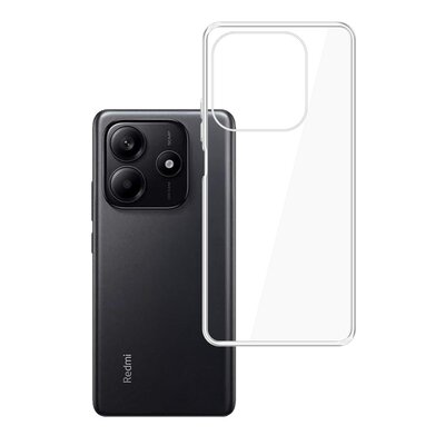 Etui 3MK Clear Case do Redmi Note 14 5G Przezroczysty