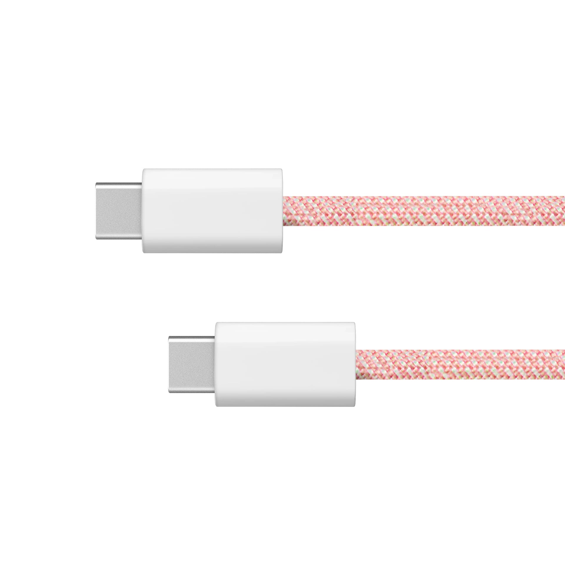 Kabel USB typu C - USB typu C 60 W 1 m różowy KrugerMatz Basic