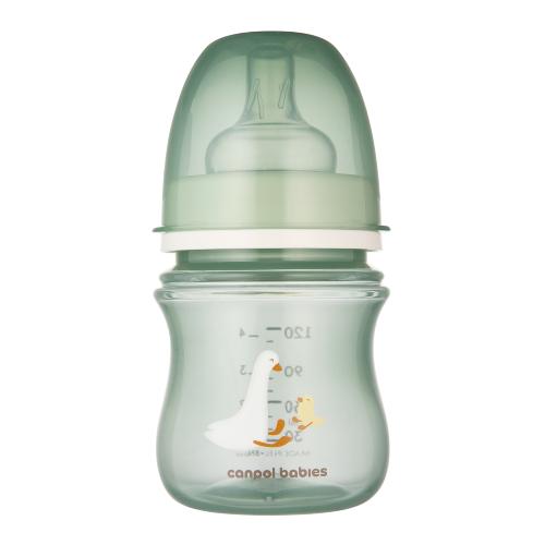 CANPOL BABIES Butelka antykolkowa EasyStart PP 120ml GOOSE 35/244 >> 0zł za wysyłkę przy zakupach od 149 zł 