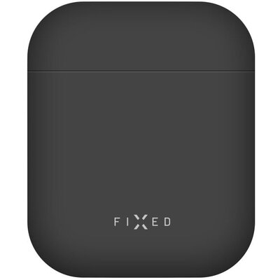 Apple Etui Pokrowiec FIXED Silky pro Airpods FIXSIL-753-BK) Czarne