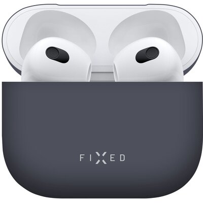 Apple FIXED ultracienkie etui silikonowe Silky do Airpods 3 FIXSIL 816 BL niebieskie