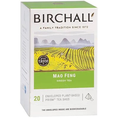 Birchall Tea Tea Herbata Green Tea zielona 20 piramidek HBIR0016