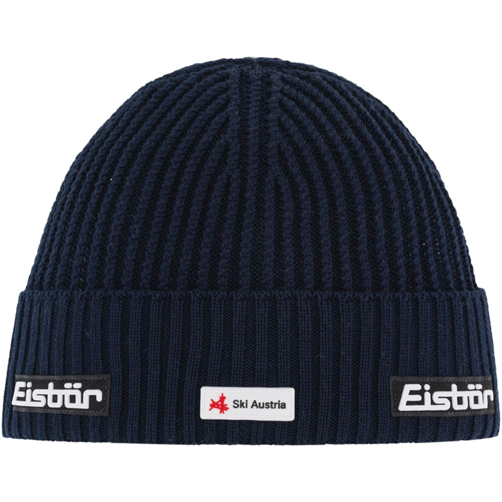 Czapka z wełną merino Eisbar Nordic MÜ SKA 024 granatowy