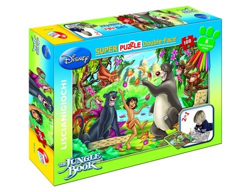 Lisciani, puzzle, Disney, Księga Dżungli, 108 el.