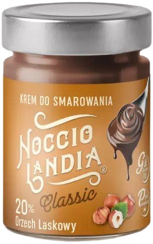 Nocciolandia Classic 20% orzechowo-kakaowa 200 g, Argenesi
