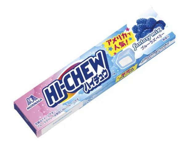 Morinaga Hi-Chew gumy rozpuszczalne niebieska malina