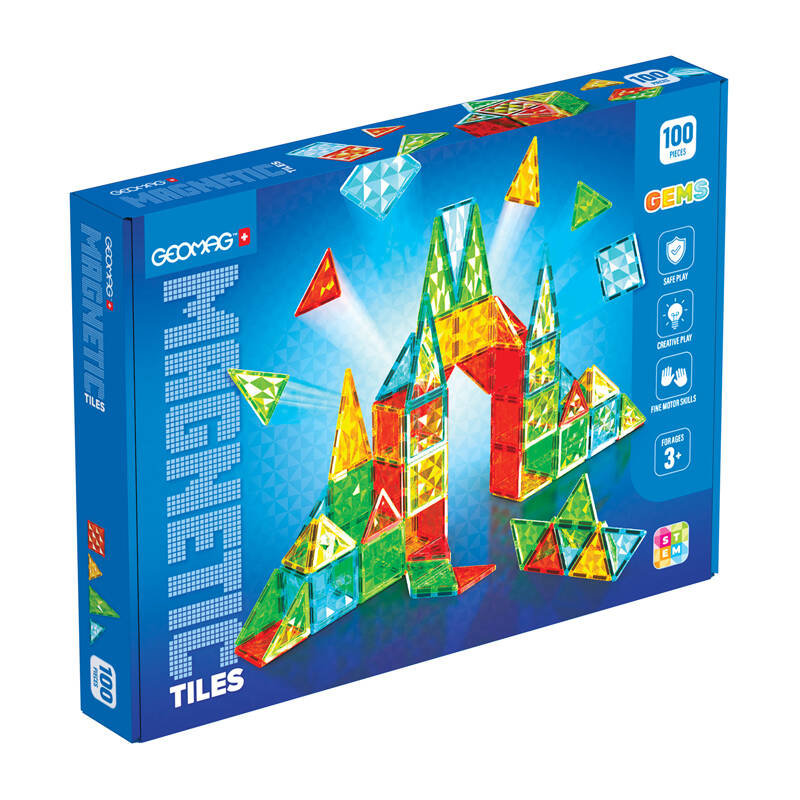 Płytki Magnetyczne Geomag Gems 100