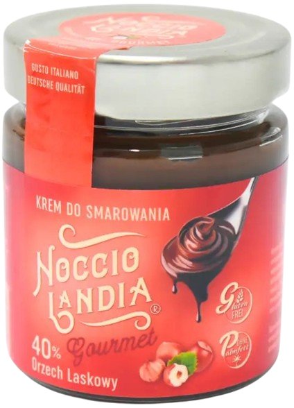 NOCCIOLANDIA GOURMET 40% 200G orzechowo-kakaowa, Argenesi