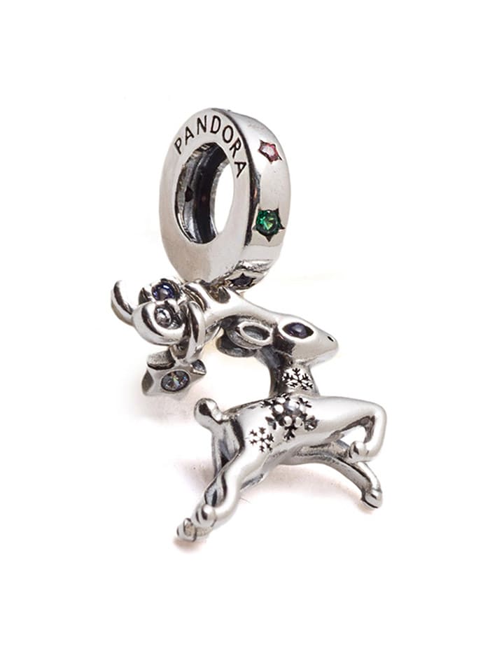 Pandora Srebrna zawieszka z kryształami
