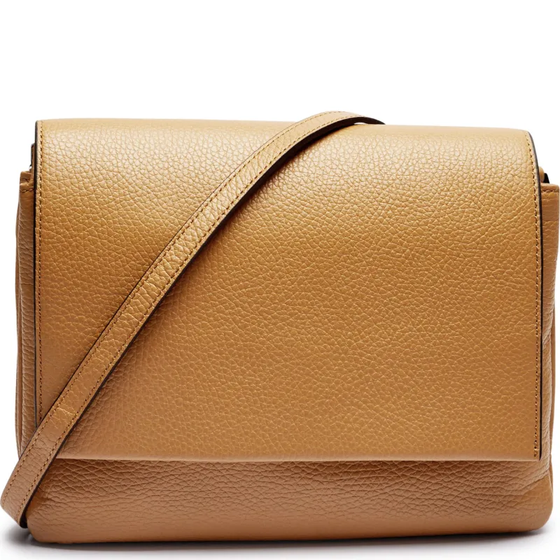 GIANNI CHIARINI Skórzana listonoszka Three
