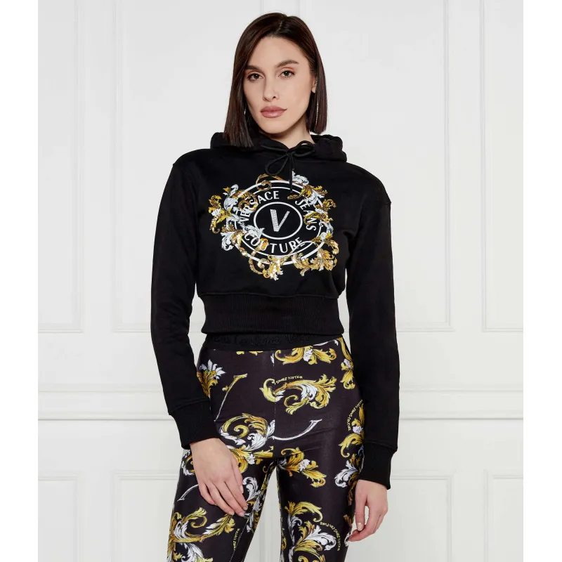 Versace Jeans Couture Bluza Cropped Fit