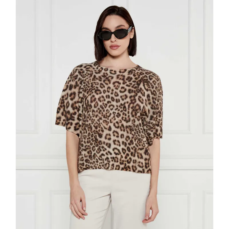 Marc Cain Wełniany sweter Relaxed fit