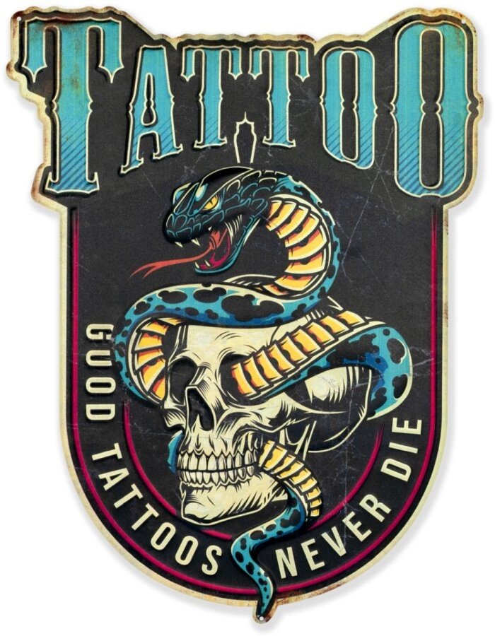 Szyld 3D, Tattoo, Magia Świąt zaczyna się u nas
