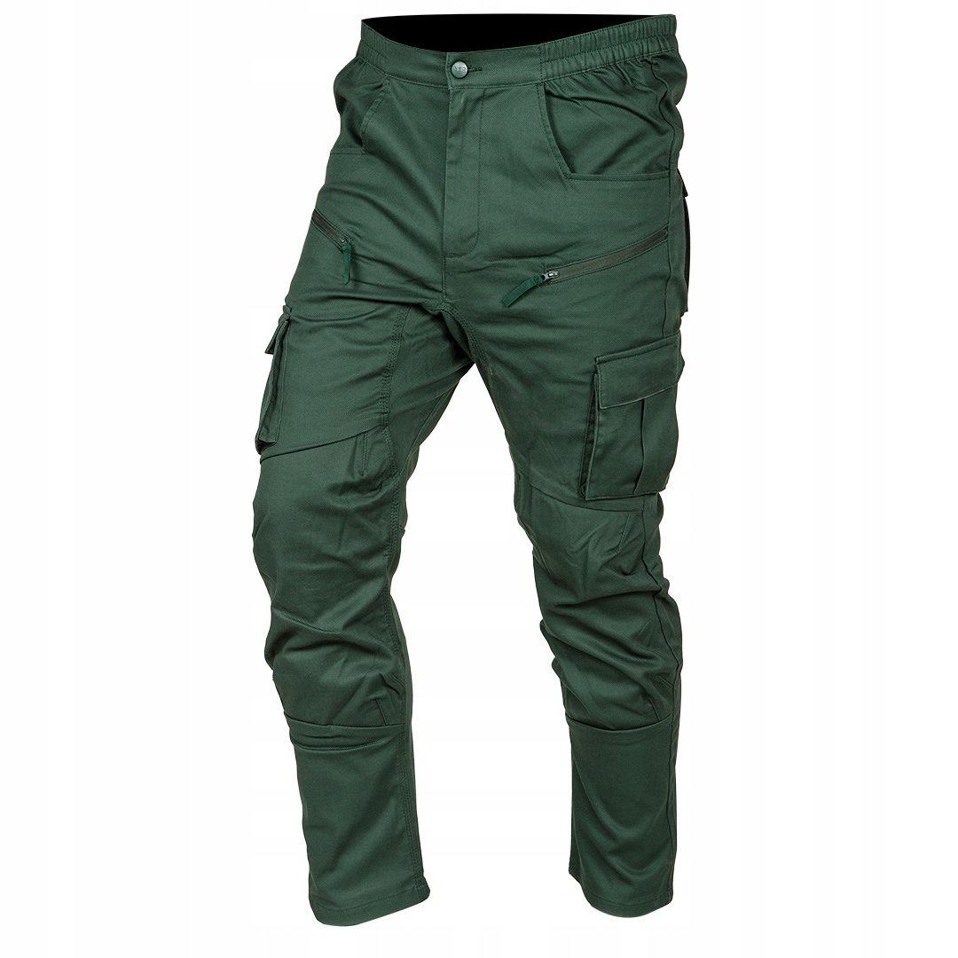 Spodnie męskie robocze OUTDOOR typu jogger zielone rozmiar L NEO 81-286-L