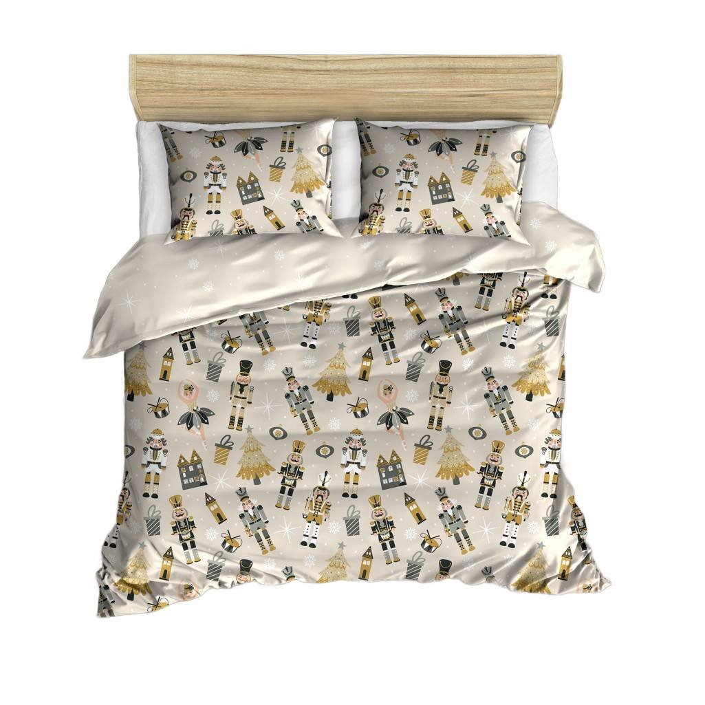 Komplet pościeli 160x200cm + 2x 70x80cm ŚWIĘTA ŻOŁNIERZYK