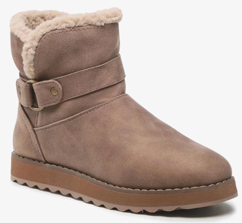 Buty zimowe damskie SKECHERS KEEPSAKES 2.0 HOME SWEET HOME beżowe 41 EU