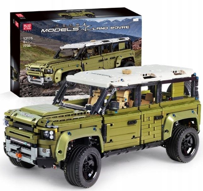 LAND ROVER Defender - KLOCKI TECHNIC MOULD KING 13175 zestaw 2758 elementów