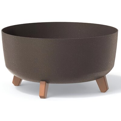 Doniczka Gracia Low Eco Wood DGRL400LW kawa eco