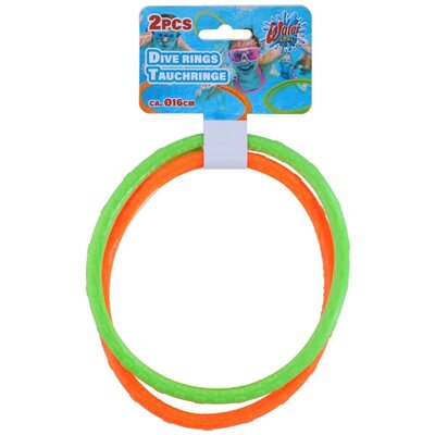 Ringo do nurkowania EDDY TOYS 1064437 Zielony i Pomarańczowy