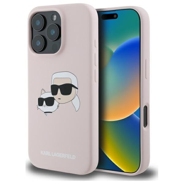 Karl Lagerfeld KLHMP16LSKCHPPLP iPhone16 Pro 6.3
