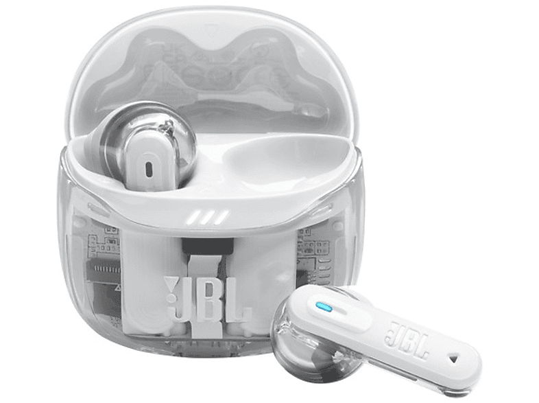 JBL Tune Flex 2 Ghost Edition Biały
