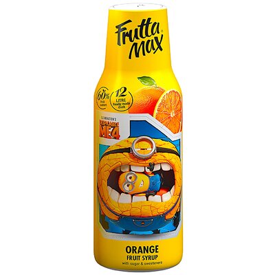 Syrop FRUTTAMAX Pomarańcza Minionki 500 ml
