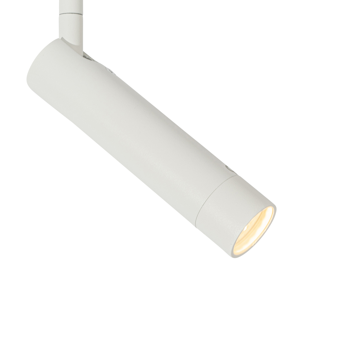 QAZQA Nowoczesny reflektor biały do systemu szynowego jednofazowego - Iconic Ivy